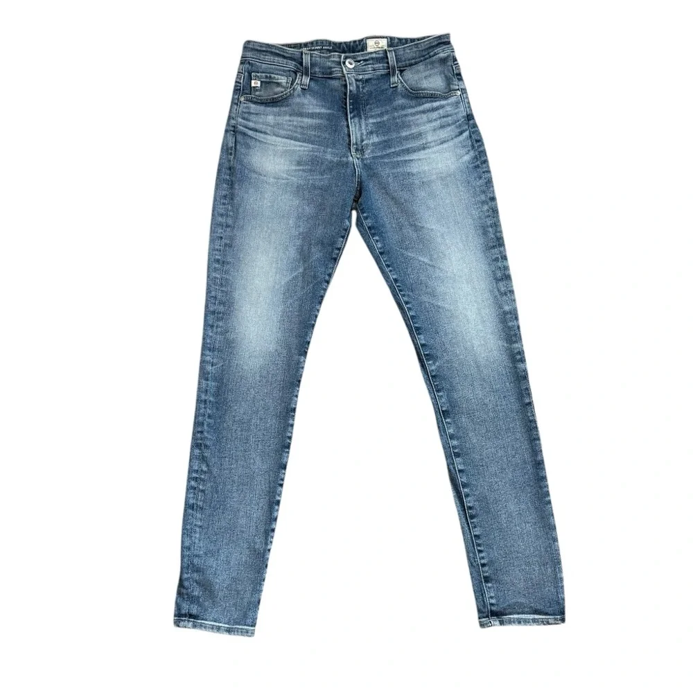 AG Denim Jeans Farrah High Rise Skinny Ankle Jeans Women’s Size 29R - Picture 2 of 15